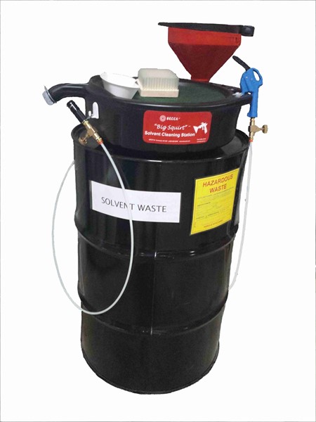 MANUAL SPRAY GUN CLEANERS AND WORKSTATIONS